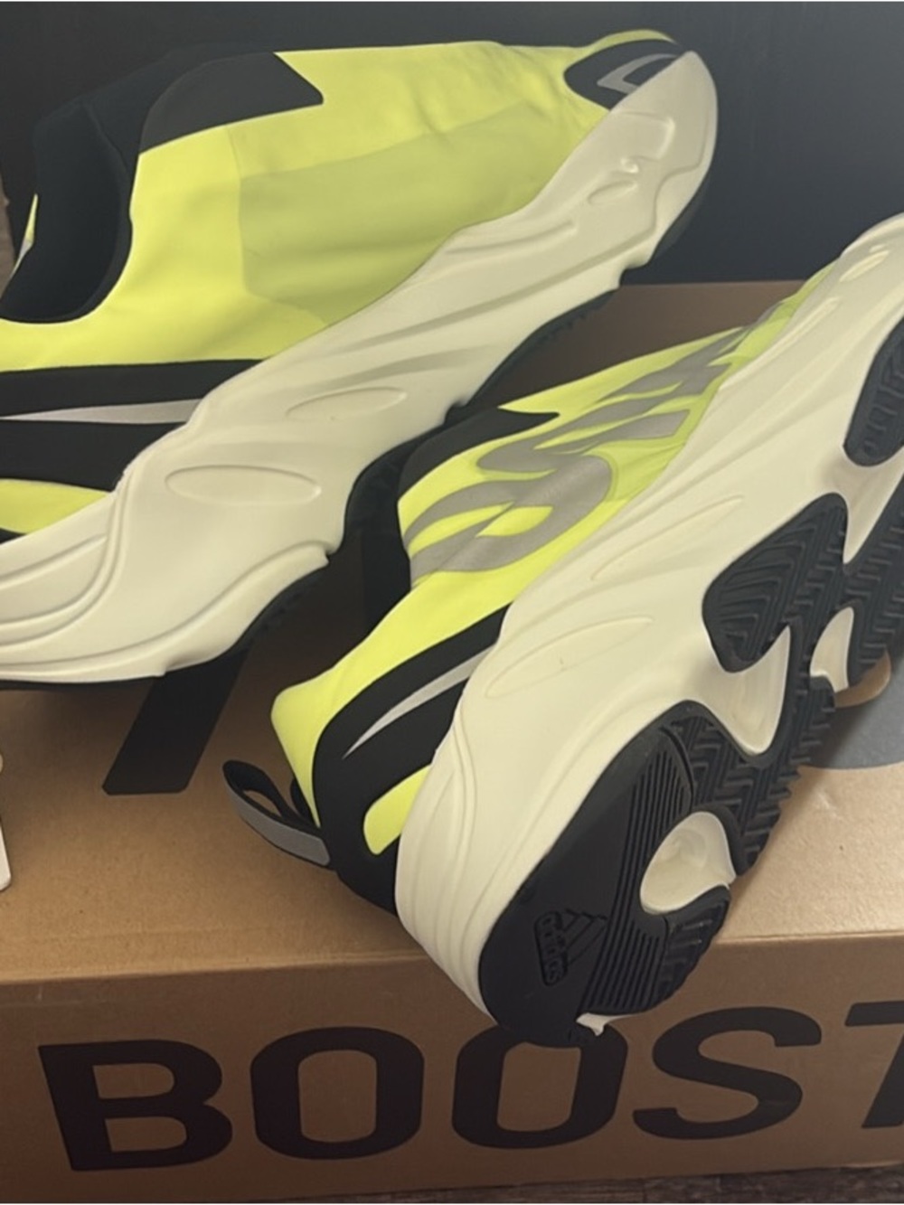 Neon Yellow Athletic Sneakers